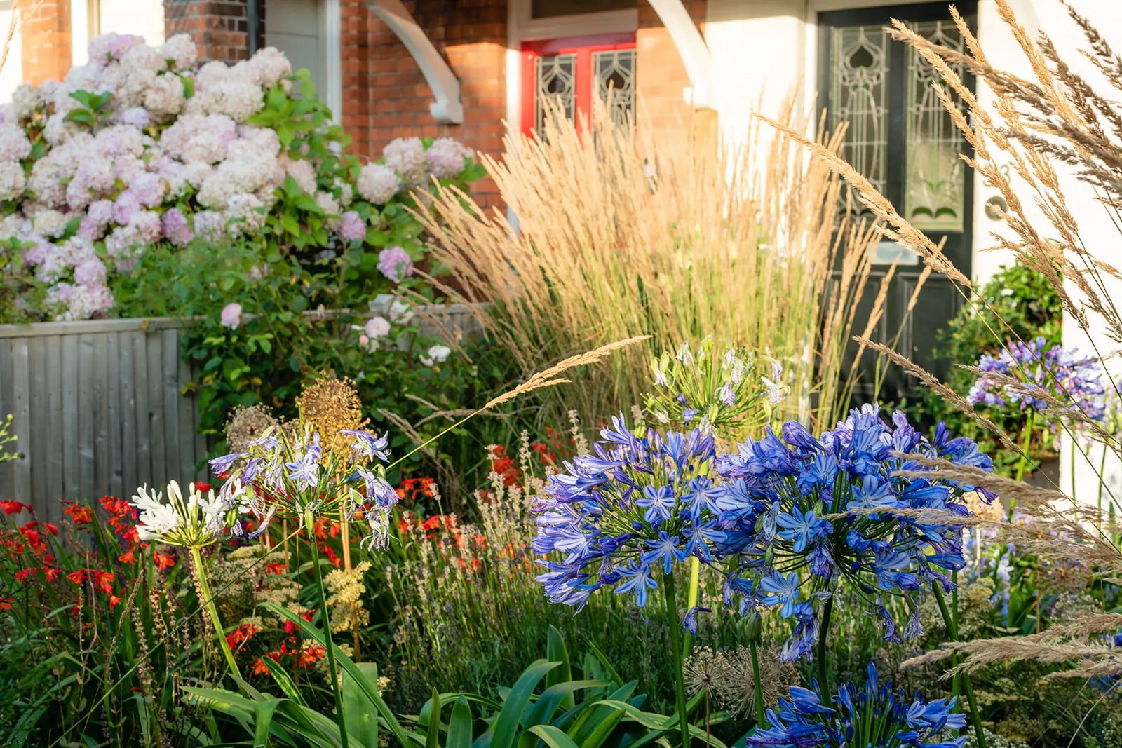 Layered garden planting designed by Julia Keem